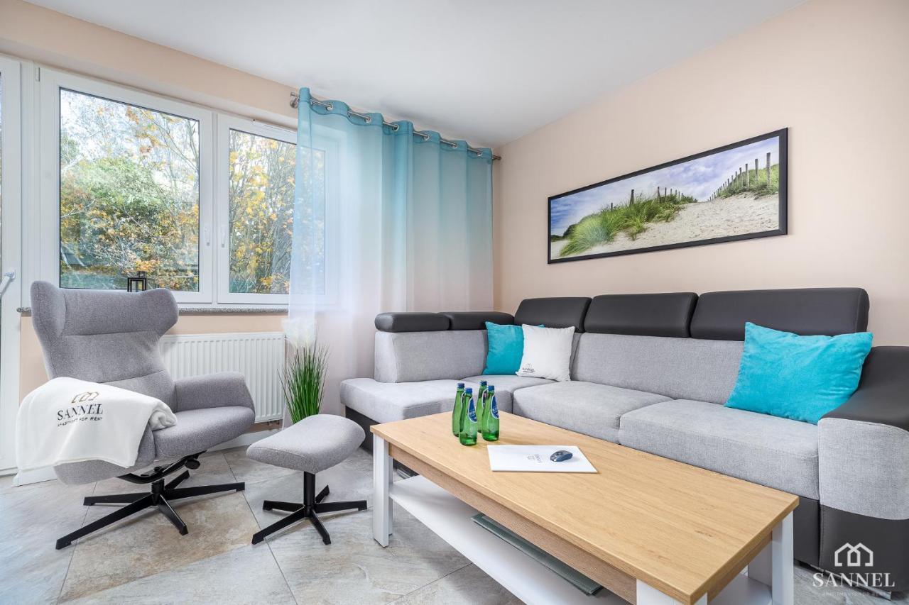 Apartament Lazure Przy Lesie-Sloneczne Tarasy Dziwnowek-Sannel Apartments For Rent 외부 사진