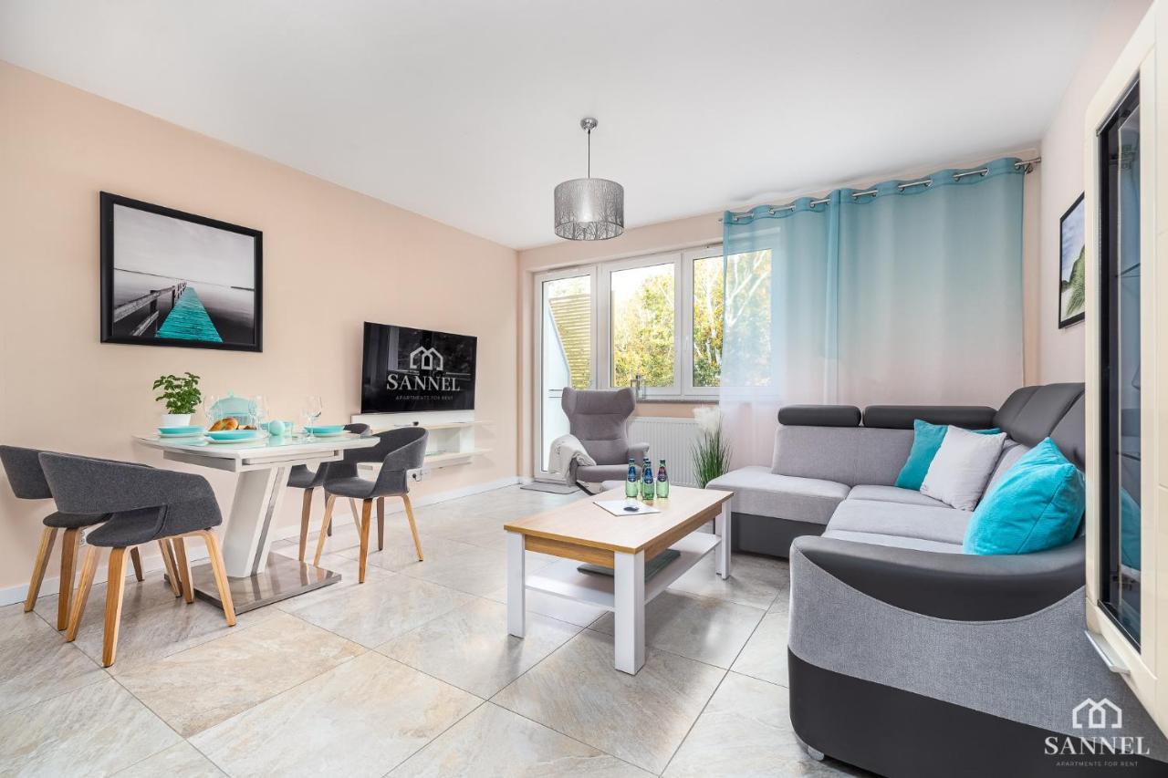 Apartament Lazure Przy Lesie-Sloneczne Tarasy Dziwnowek-Sannel Apartments For Rent 외부 사진