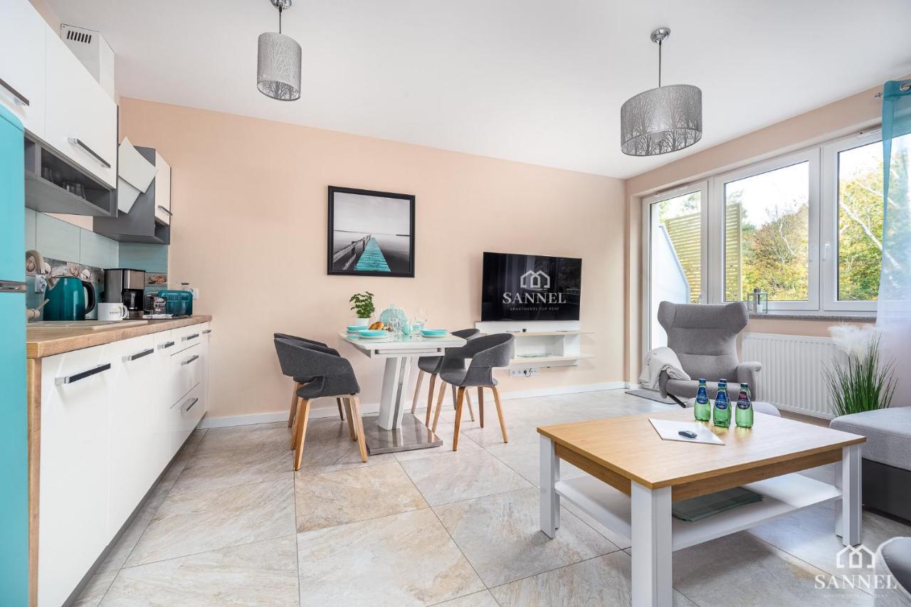 Apartament Lazure Przy Lesie-Sloneczne Tarasy Dziwnowek-Sannel Apartments For Rent 외부 사진